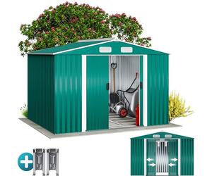 GARDEBRUK Abri de Jardin métal XXL Vert