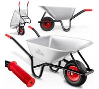 GARDEBRUK Brouette Galvanisée 100 L Charge Max. 250 kg