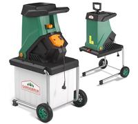 Broyeur de branches végétaux électrique paillage de jardin 3100W jardinage 50L