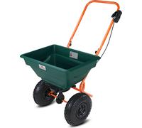 Epandeur 20 L Grandes Roues régulation quantité graines Engrais Sable Jardin Gazon extérieur