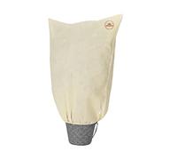Gardebruk Housse de Protection pour Plantes 120x180cm 70g/m² Fermeture éclair Voile d'hivernage bâche de Protection Beige