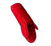 Gardée de jambe de baseball adultes Gear confortable, Rouge