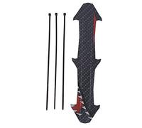 Gardée de vélos Gardée en fibre de carbone Cadre de vélo de protection élevée matériaux respectueux de l'environnement facile à installer pour les vélos de montagne routiers