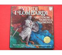Gardelli, Lamberto Verdi I Lombardi 3LP Philips 6703032 EX/EX 1972 3 LPs boxed with booklet, with Royal Philharmonic Orchestra, made in Holland