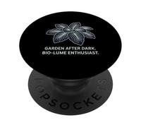 Garden After Dark Bio-Lume Plante botanique PopSockets PopGrip Adhésif