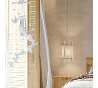 Garden and Home Carillon éolien d'ange avec tubes en aluminium et clochette produisant des sons clairs et mélodiques Longueur 70 cm