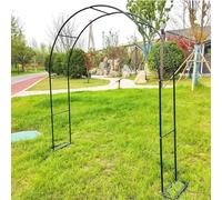Garden Arch for Climbing Plants Metal Wedding Arbor with Base Outdoor Pergola for Roses Elegant Decoration for Weddings and Gardens Perfect for Floral Displays