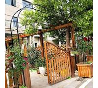 Garden Arch Trellis for Climbing Plants, Wedding Arbor for Roses & Grapevines, Decorative Garden Arch for Flowers & Herbs, Durable Outdoor Plant Support
