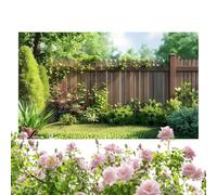 Garden Backdrops Wall Decorative Gre Wall 210x150cm Patio Decor