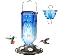 Garden Bird Eeeder - Fine Pour Oiseaux Preuve Ant, Alimentation De Colibri De Jardin | Alimentation Suspendue En Plein Air Preuve De Fuite Créative Avec Fossé Formulé Intégré, Station