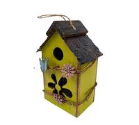 Garden Bird Nest - Nest de, caisse dans, cabane suspendue décorative | Maison pour animaux de compagnie en naturel pour clôture de jardin, pour âme