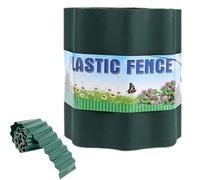 Garden Border Edging - No Dig Lawn Edge Fence | Flexible Grass Border for Garden, Landscape, Flowerbed, Backyard, Pathway, Yard, Outdoor Lawn and Decorative Landscaping