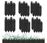 Garden Borders And Edging - PP 30 x 21 x 1 cm, Flower Bed Edging Borders, Design durable | Barrier Decorative Protective, Yard Lawn Fence For Yard, Road, Paver, Flower Beds, Lawn, Garden, Patio