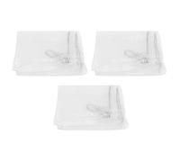 Garden Buse Net Barrière de la barrière Couverture de Plante Protéger la Fleur d'arbre Grande Utilisation Facile à Utiliser intérieure extérieur PP Blanc 3pcs