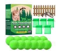 Garden Cat Control - Menthe Poivrée Intérieur Chat | Balle Granulaire Naturelle à Base de pour éviter Les Rayures et Les mastications, pour la Protection de Meubles d'intérieur de Cour de