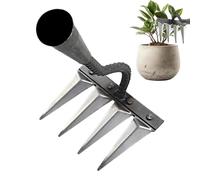 Garden Claw Tool, Garden Weeder Outil,MANUEL MANUEL EN ACIER À CARBALE MANUEL - Outil de suppression de cultivateur manuel détachable pour plantes arbustes