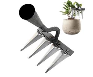 Garden Claw Tool, Garden Weeder Outil,MANUEL MANUEL EN ACIER À CARBALE MANUEL - Outil de suppression de cultivateur manuel détachable pour plantes arbustes