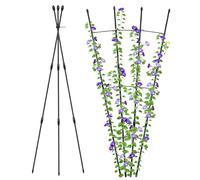 Garden Climbing Plant Stand - Tomato Cage Garden Vine Trellis | Plant Trellis | 2 Pieces Vegetable Support Stand | Weather-Resistant Vertical GardenTrellis for Patio Balcony Gardening Vineyard