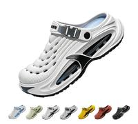 Garden Clogs for Women Mens, Classic Clog for Men & Women, Water Shoes | Leisure Clogs with Heel Strap, Summer Beach Shoes with Hollow Thick Sole