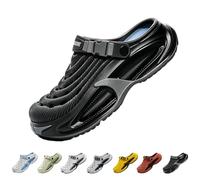 Garden Clogs for Women Mens, Classic Clog for Men & Women, Water Shoes | Leisure Clogs with Heel Strap, Summer Beach Shoes with Hollow Thick Sole