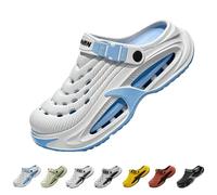 Garden Clogs for Women Mens, Classic Clog for Men & Women, Water Shoes | Leisure Clogs with Heel Strap, Summer Beach Shoes with Hollow Thick Sole