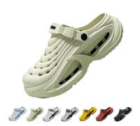 Garden Clogs for Women Mens, Classic Clog for Men & Women, Water Shoes | Leisure Clogs with Heel Strap, Summer Beach Shoes with Hollow Thick Sole