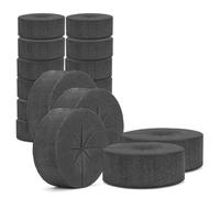 Garden Clone Collars - Inserts en éponge souple pour pots en maille de 5 cm, supports de démarrage de graines hydroponiques, blocs de support propres pour systèmes de culture d'intérieur | Utilisation