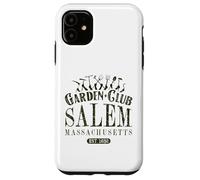 Garden Club Salem Massachusetts Jardinage Vintage Vieilli Coque pour iPhone 11