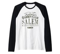 Garden Club Salem Massachusetts Jardinage Vintage Vieilli Manche Raglan