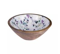 GARDEN Coupelle en manguier et intérieur émaillé D18 TABLE PASSION SC