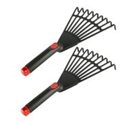 Garden Cultivator Nine Prong Ergonomic Handle Debris Cleaner Backyards