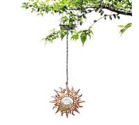 Garden Decor Lights - Star Moon Sun Shape Waterproof Decorative Lamp | Outdoor Solar Pendant Lights | Solar Powered Hanging Garden Lantern | Outdoor Pathway Yard Path Walkway Driveway Lawn Patio Porch