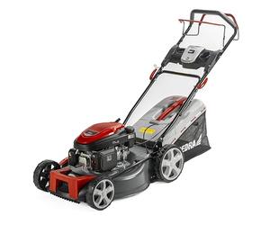Garden DEDRA Tondeuse à Gazon à Essence 4,0 KW Loncin 196 cm3 53 cm Transmission GT Moteur Puissant Fonction Mulching Fonction de Nettoyage du boîtier