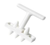 Garden Dibber - Ergonomic T Handle Transplanting Seedling | Hand Sower with Depth Markers, Stainless Steel Widger with Scale, Manual Planting Tool, Vegetable Row Accessory for Yard