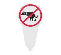 Garden Dog No Percen | Pas de panneaux de merde pour chiens pour la cour panneau interdiction chien | panneau no dog poop | enseigne jardin chien | pancarte défense de crotter | panneau chie