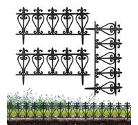 Garden Edging Borders - Landscape Edging Border | Wedding Party Decoration Decor | 3-Pieces Outdoor Lawn Picket Fencing | Landscape Decor Edgings For Garden Backyard Pathway Driveway Park Patio