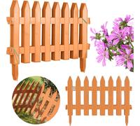 Garden Fence 3.22 M Bordure de pelouse Palissade Terracotta