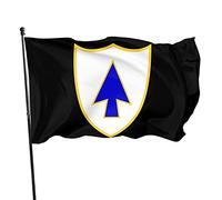 Garden Flag 26E Régiment D'Infanterie Blue Spaders Flags De Cour Résistant À La Décoloration Treer Drapeau Léger Drapeau De Jardin Pour Masion Porche 90X150Cm