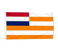 Garden Flag Free State South African Deutsch Drapeaux De Jardin Résiste Aux Intempéries Bannière Extérieure Pour Balcon Fête Célébrations Patio 90X150 CM