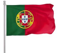 Garden Flag Portugal Treer Drapeau Léger Flags De Cour Couleurs Vives Drapeau De Jardin Pour Bar Masion 90X150Cm