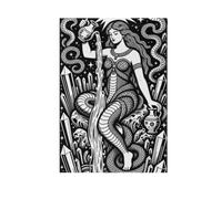 Garden Flag The Star Tarot Card Halloween Spooky | Impression double face infroissable pour décoration extérieure toutes saisons