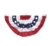 Garden Flagpole USA Fan Flag Flag Stars Patriotic Stripes Decoration Outdoor Decoration for Memorial Day 4 juillet Événements politiques composés de 150D Polyester Taille