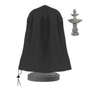 Garden Fountain Cover Waterproof,420D Outdoor Garden Fountain Dust Cover - Heavy Duty Waterproof Furniture Covers with Adjustable Drawstring for Outdoor Courtyard Garden