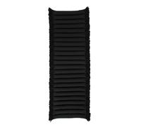 Garden Glory Coussin de siège Garden Glory à franges Noir. frange noire. 38x120 cm