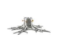 Garden Glory Support pour sapin de Noël Garden Glory large Silver