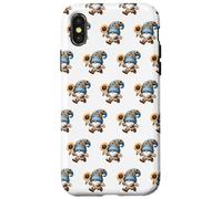 Garden Grandpa GNOME Love Sunflower Decor for Hippie Mom Coque pour iPhone X/XS