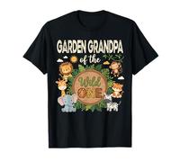Garden Grandpa of The Wild One Safari Premier Anniversaire T-Shirt
