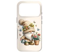 Garden Grandpa Summer GNOME with Watering Can Cute Butterfly Coque pour iPhone 17 Pro