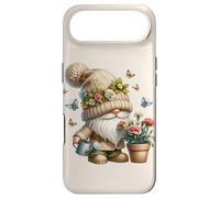 Garden Grandpa Summer GNOME with Watering Can Cute Butterfly Coque pour iPhone Air