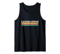 Garden Grove, Californie, États-Unis, nom de la Ville, Couleurs Vintage Classiques Débardeur